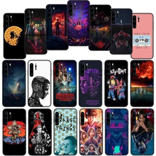 Stranger Things Soft Cover Case for Huawei P40 P30 P20 P10 Lite Pro Nova 5t