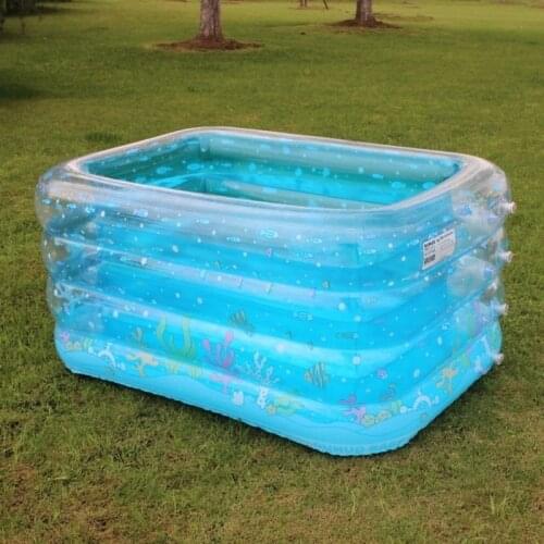 Household Baby Bathtub Thickened Baby Paddling Pool Infant Children Playing In Inflatable Tub Bath Childrens Tub Baby Bath