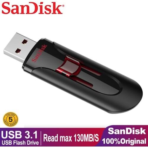 Sandisk Flash Drive 128GB 64GB Memoria Pendrive High Speed Pen Drive 256GB 32GB Mini Portable USB Memory Stick Encryption For PC