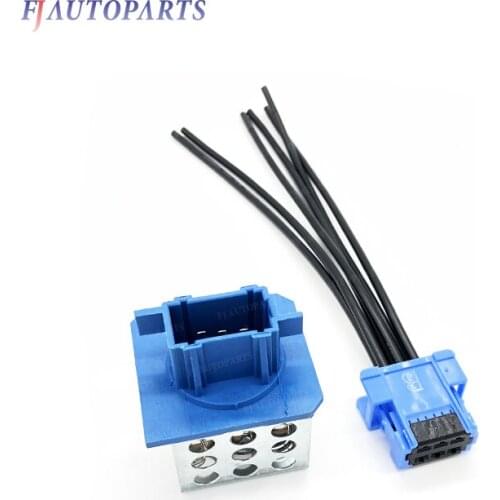 Blower Motor Heater Resistor Wiring Harness Connector for Citroen C5 Peugeot 206 6450EP Air Conditioning