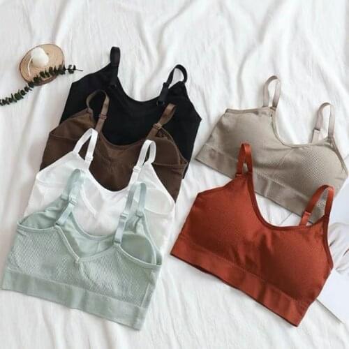 Lingerie Bra Tube Top Wrapped Chest Beauty Back Thin Section Sports Underwear Women Gather No Steel Ring