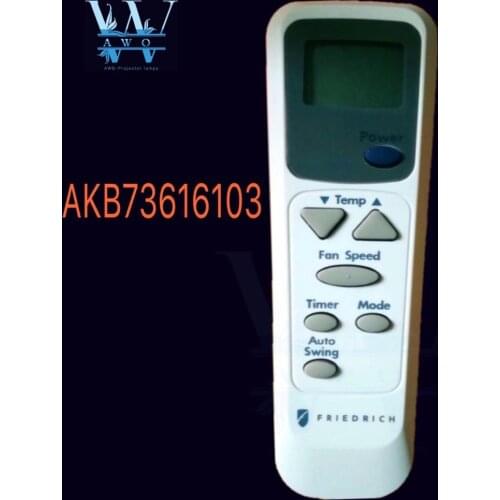 New Original Friedrich Window AC A/C Air Conditioner Remote Control AKB73616103 CP15G10 CP18G30 CP24G30 CP08G10 CP10G10 CP12G10