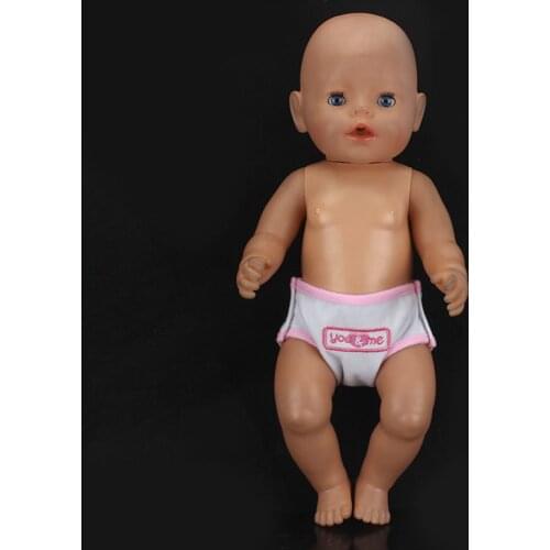 Diaper Pants Wear For 43cm Baby Reborn Dolls Dolls Accessories
