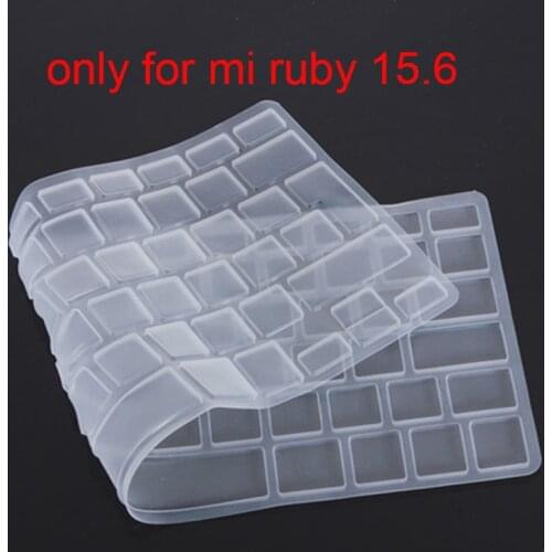 Silicone Keyboard Cover For Xiaomi Mi ruby 15.6 Inch Mibook 15 Mi 15.6 Laptop Notebook Skin Protector film