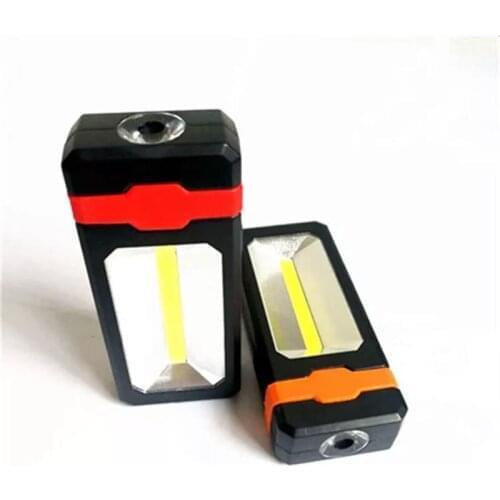 USB Solar Chargi car repair light multi-function mobile power flashlight LED detection light magnetic adsorption emergency light