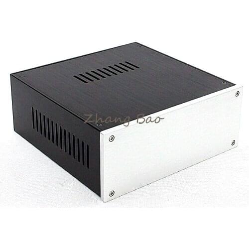 WA57 Amplifier Aluminum Chassis Enclosure Box Case Shell for Audio AMP