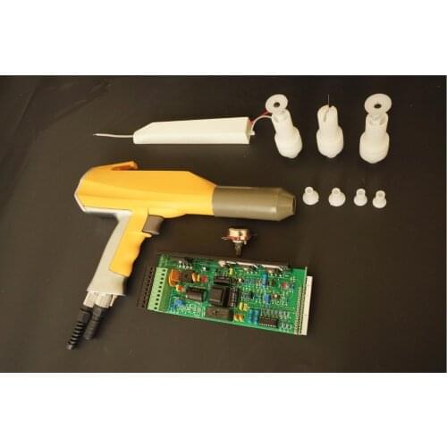 Whole set high electrostatic powder spray coating machine system with cascade and PCB pistol suits for Gmea optiselect