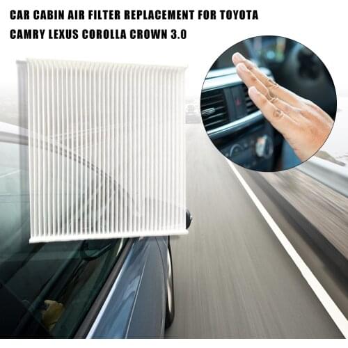 Car Cabin Air Filter Replacement For Toyota Camry Lexus Corolla Crown 3.0 Car Interior Accessories 2021