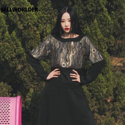 Woman Japanese Kimono Style 2021 NEW Top Cosmic Meteorite Pattern Stitching Top