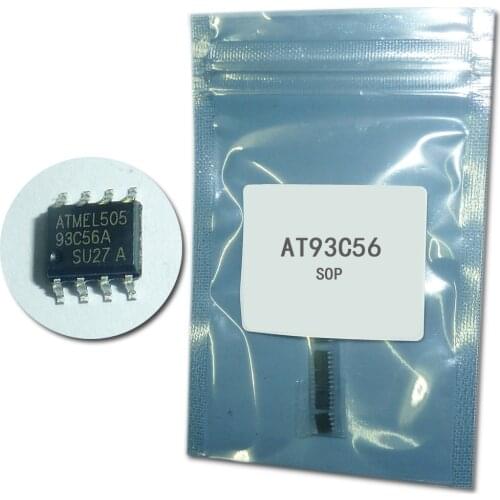 10pcs/lot AT93C56 93C56 SOP8 EEPROM (256x8)/(128x16) 2K new original