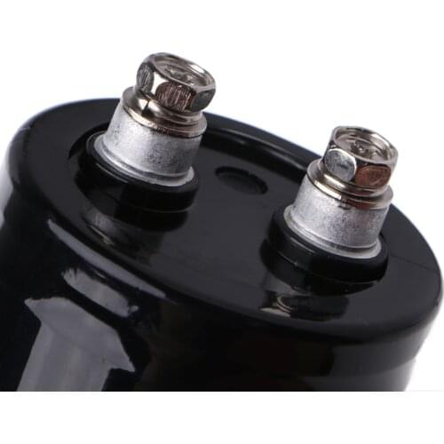 22000uF 80V Electrolytic Screw Capacitor Audio Amp Power Supply 50x80mm 105℃ Dropship