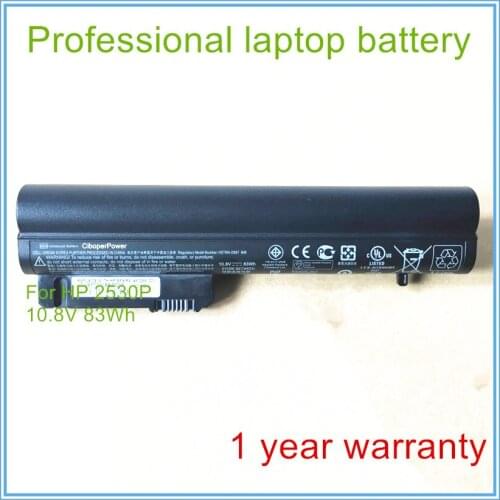 83Wh Original New Laptop Battery For NC2400 NC2410 2510P 2530P 2540P HSTNN-DBOS HSTNN-FB22 412779-001 9CELL