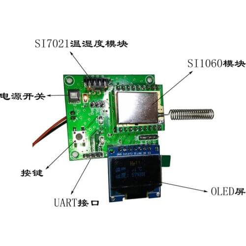 Free shipping Si1060 Test Suite / wireless module /si0160 board / wireless communication test board