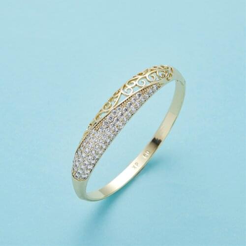 2020 oct 14k gold copper bracelet Moroccan women wedding charm gold color bracelet