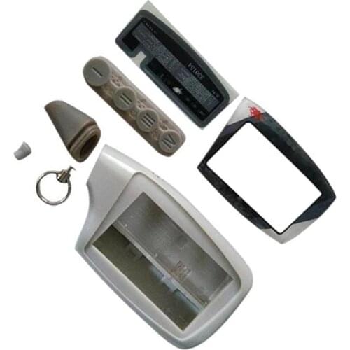 2PCS/lot M5 Case Keychain Key Shell for Scher-Khan Magicar 5 902F M 903F Car Alarm LCD Remote Control Scher Khan 6 M902F/M903F