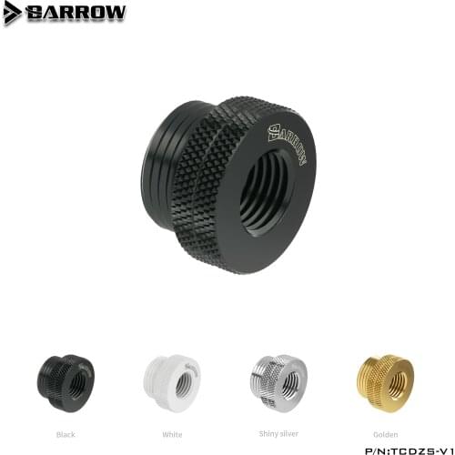 Barrow G1/4'' Computer Case Board Cross Water Inlet Liquid Fill in Port for Computer Water Cooling Accessories Fitting