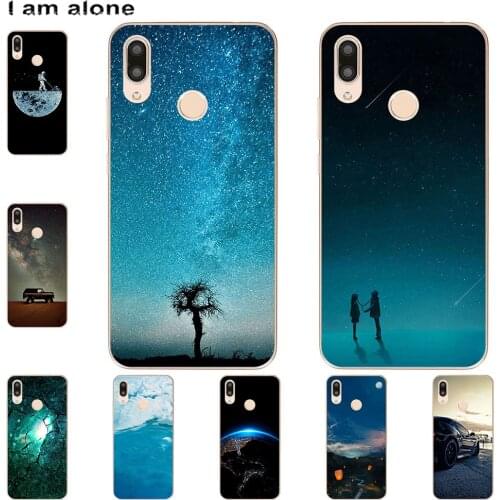 I am alone Phone Case For BQ 6035L Strike Power Max 2019 6.0 inch Fashion Color Cute Cartoon Printed Paint Mobile