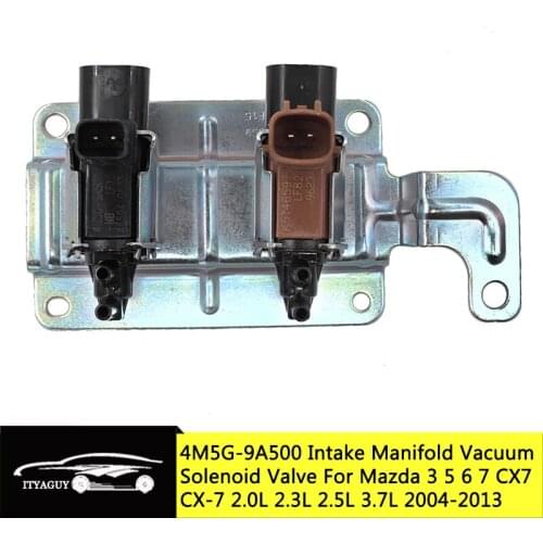 K5T46597 Electronic Intake Manifold Vacuum Runner Solenoid Valve For Mazda 3 5 6 CX-7 4M5G-9A500 4M5G9J559NB K5T81777 LF8218740