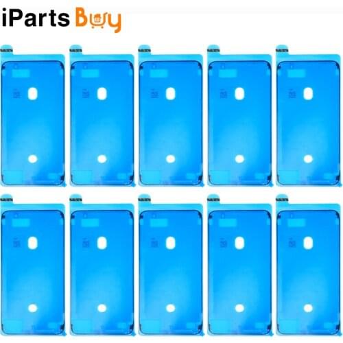 IPartsBuy New 10 PCS LCD Frame Bezel Adhesive Stickers for iPhone 8 plus
