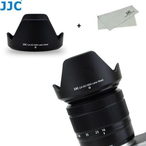JJC Bayonet Lens Hood Shade for Fujinon XC 16-50mm F3.5-5.6 OIS II Lens on Fujifilm X-T200 X-T100 X-A7 X-T30 X-T20 X-T10 Camera