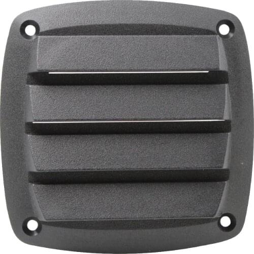 4 Inch Louvered Vents Style Boat Marine Hull Air Vent Grill Cover - Black