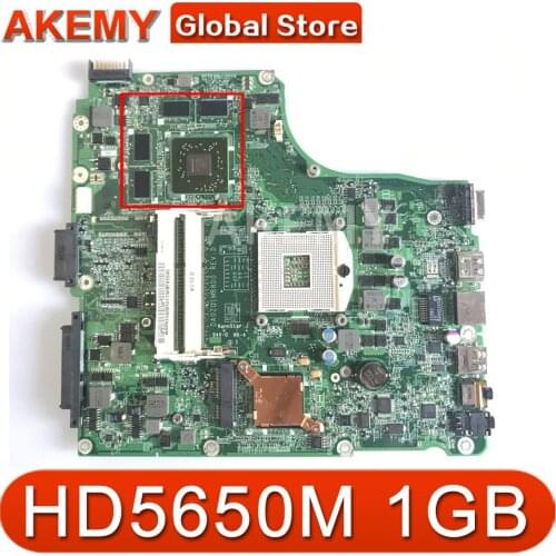 Akemy For Acer aspire 4820 4820TG Laptop Motherboard HM55 DDR3 HD5650M 1GB MBPVL06001 DA0ZQ1MB8D0 Main board