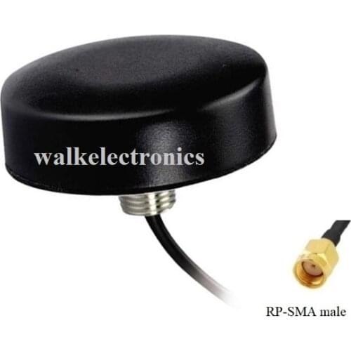 Small size waterproof outdoor use wifi antenna, screw mount wifi antenna, roof mount 2.4GHz antenna, 47(Dia)x15mm