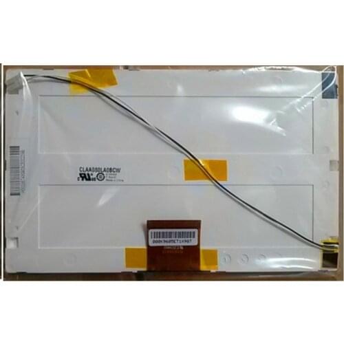 Claa080la0bcw Original 8 inch LCD screen 60 pin for car DVD navigation screen