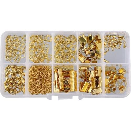 Jewelry Making open jump ring/Lobste Starter Kit Earring Bracelet Necklace Jewelry Findings DIY accessory
