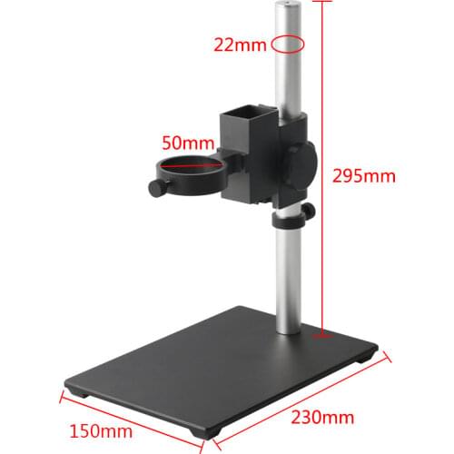 Digital Electron Microscope Stand Adjustable Microscope Focusing Bracket Focusing Holder Table For HDMI Video Microscope Camera