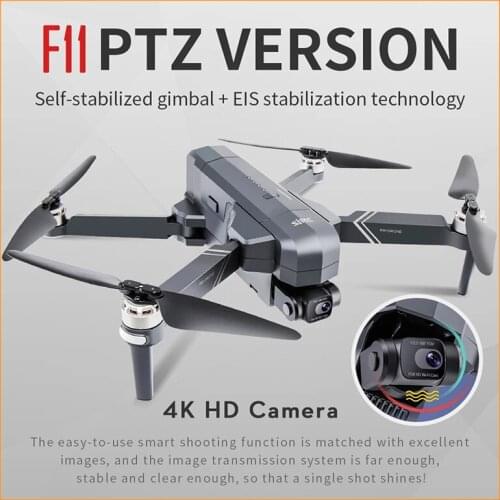 SJRC F11 4K PRO Dron GPS Drone Profesional With 5G Wifi FPV HD Camera 3-axis Gimbal Brushless Motor 64G TF Card Quadcopter New
