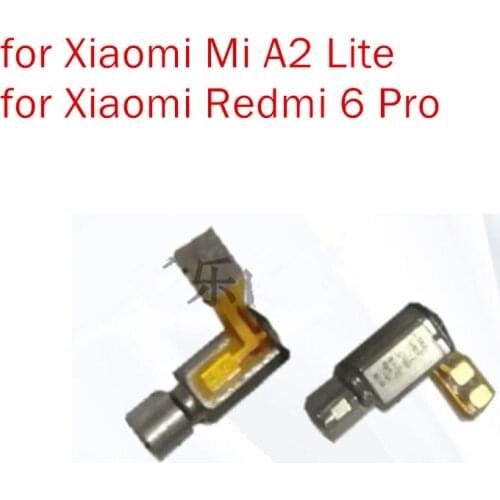 For Xiaomi Redmi 6 Pro/ Mi A2 Lite Vibrator Module Cell Phone Motor Vibration Ribbon Flex Cable Repair Spare Parts Test QC