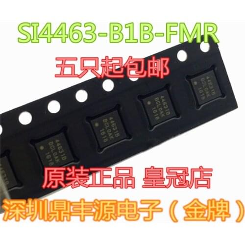 100% New&original SI4463-B1B-FMR 44631B QFN-20 In Stock