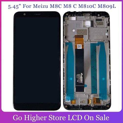 5.45" For Meizu M8C M8 C M810C M809L LCD Display Digitizer Screen Touch Panel Glass Sensor Assembly