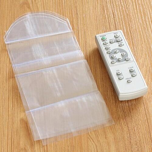 5pcs Heat Shrink Film TV Air-Conditioner Video Remote Control Protector Cover High Quality