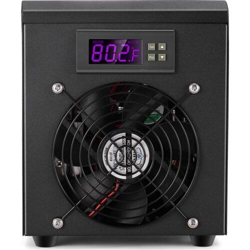 Aquarium Water Chiller 60L Fish Tank Cooler Heater System 10-40℃ Temperature Setting Constant Quiet Home Fish Shrimp Breeding