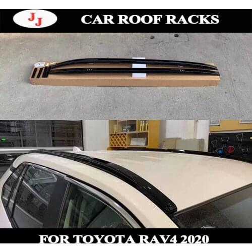 Roof Rack Luggage Bar For TOYOTA RAV4 2020 2021 2022 Racks Aluminium Alloy Screw Installation High Quality Accessories