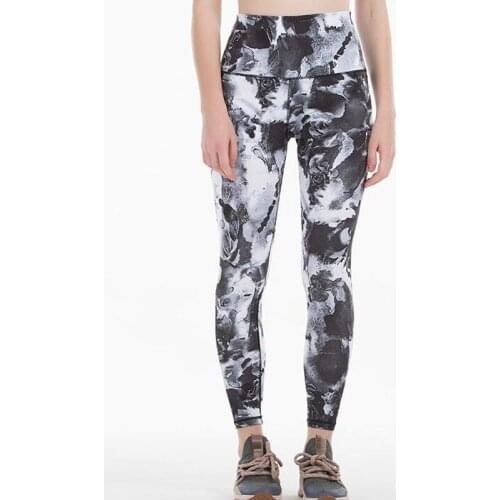 Women HIGH RISE Yoga Pants Sports Buttery Soft Fitness 4-way stretch fabric Pants Tummy Control Gym Sport 7/8 Legging