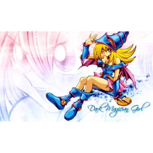 63X40CM YUGIOH Cards Playmat, Dark Magician Girl Playmat, Board Games table playmat, YU-GI-OH Playmats Cards Sex Table Pad