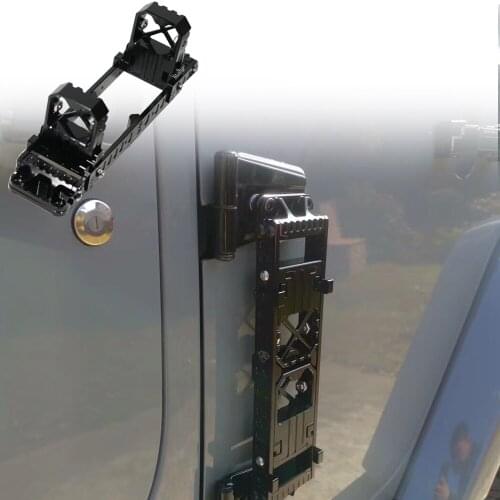 JL1232 Side door small pedal for Jeep JL for Wrangler 2018+ pedal LANTSUN