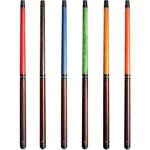 O'Min Small Steel Gun Billiard Punch Cue 14mm Tip 140cm Length 6 Colors Option Professional Ash Wood Shaft Break Cue with Faimar