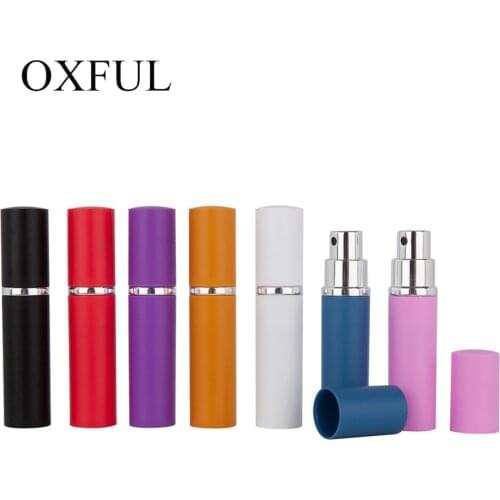 5ml Mini Refillable Perfume Atomizer Bottle With Spray Portable Travel Parfum Bottle Plastic Perfume Bottle Cosmetic Container