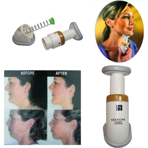 New Portable Neckline Slimmer Chin Massager Neckline Exerciser Thin Jaw Reduce Double Chin With Carrying Bag Unisex