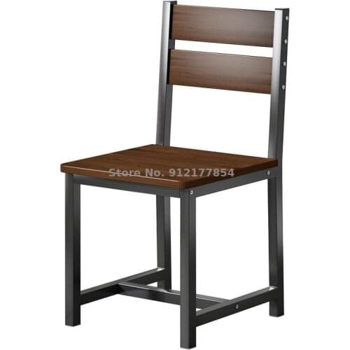 Dining chair stool backrest modern minimalist household wooden chair back chair net red makeup chair light luxury Nordic dining