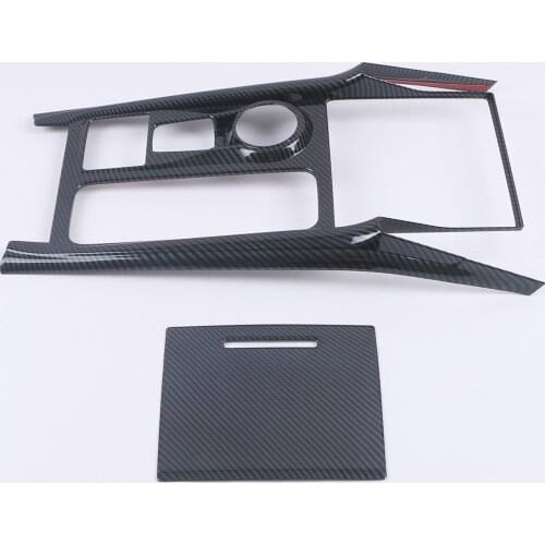 Fit for Ford Explorer U625 2020 2021 Car Accessories Interior Decoration ABS Console Gear Shifter Panel Cover 2pcs Left Hand