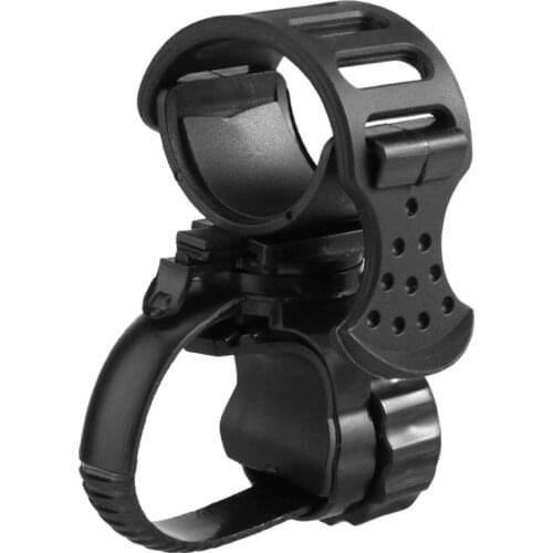 Adjustable Flashlight Holder, Mount Bicycle Mounting Bracket Flashlight Holder Torch Clip