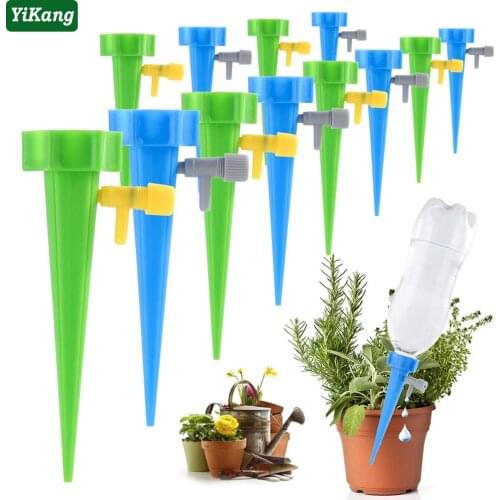 12/24/36 PCS Auto Drip Irrigation Watering System Dripper Spike Kits Garden Household Plant Flower Automatic Waterer Tools