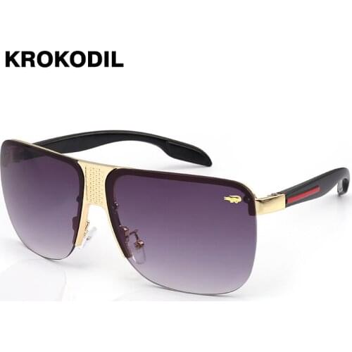 Metal Square Steampunk Sunglasses Men Women Fashion Glasses Brand Designer Retro Frame Vintage Sunglasses High Quality UV400