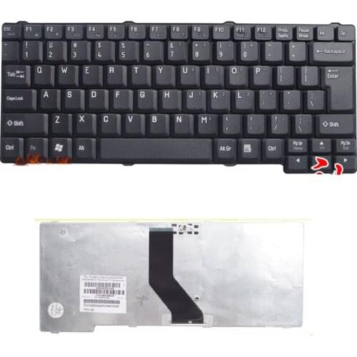 SSEA New UI Keyboard black for Toshiba L10 L15 L20 L25 L30 L35 L100 L200 L110 L115 black keyboard