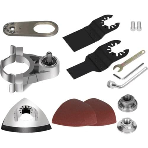 Angle Grinder Changed to Universal Treasure Tool for Cutting Engraving Polishing Shovelling Clean Home Decoration